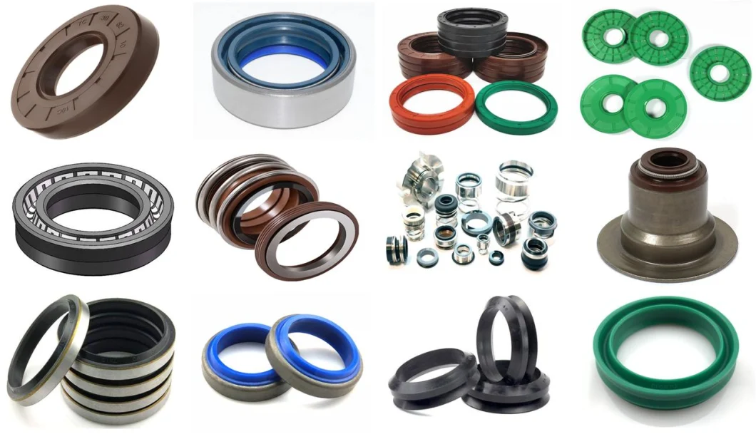 Customized FKM Hydraulic Rubber Pneumatic Seal Rubber Tc Type Oil Seal O Ring Seals